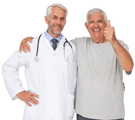physician with senior patient - urgent care in Brandon FL