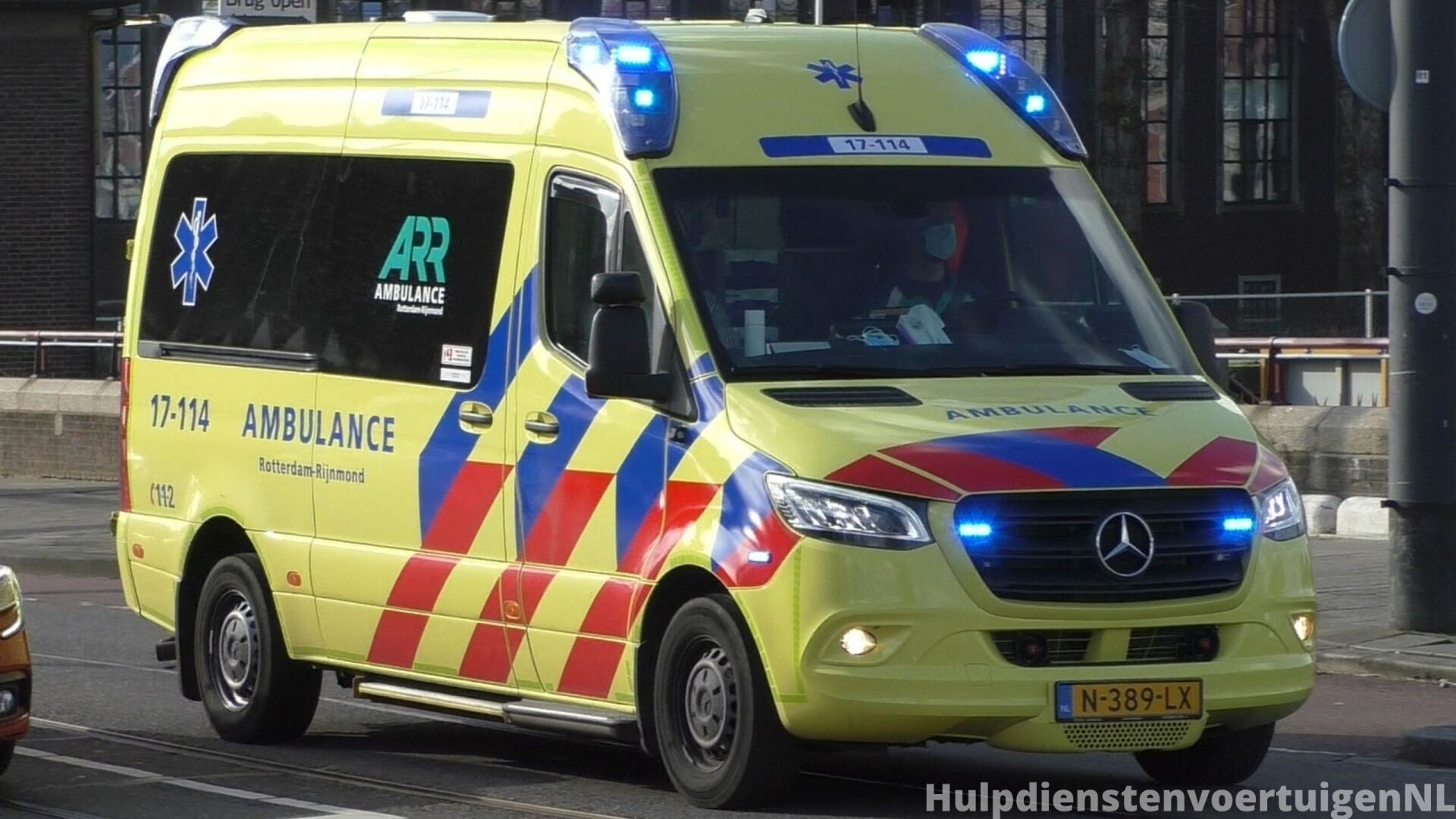 Ambulances Regio 17 Rotterdam Rijnmond