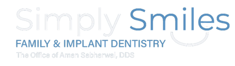 The logo for simply smiles family and implant dentistry