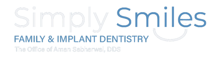 The logo for simply smiles family and implant dentistry