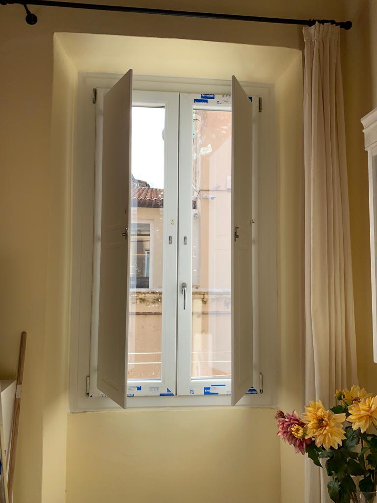 finestra in alluminio isolante