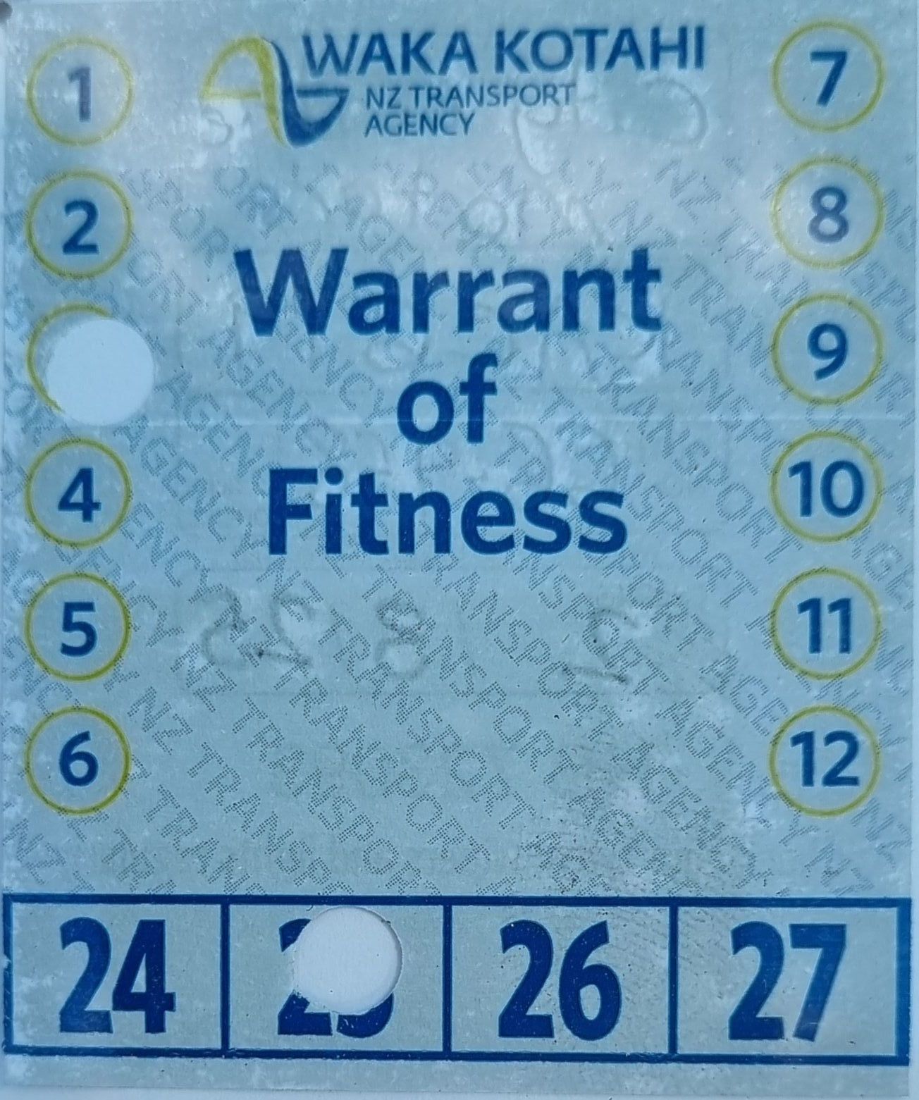 Warrant of Fitness — Wellington, NZ — City Centre Motors