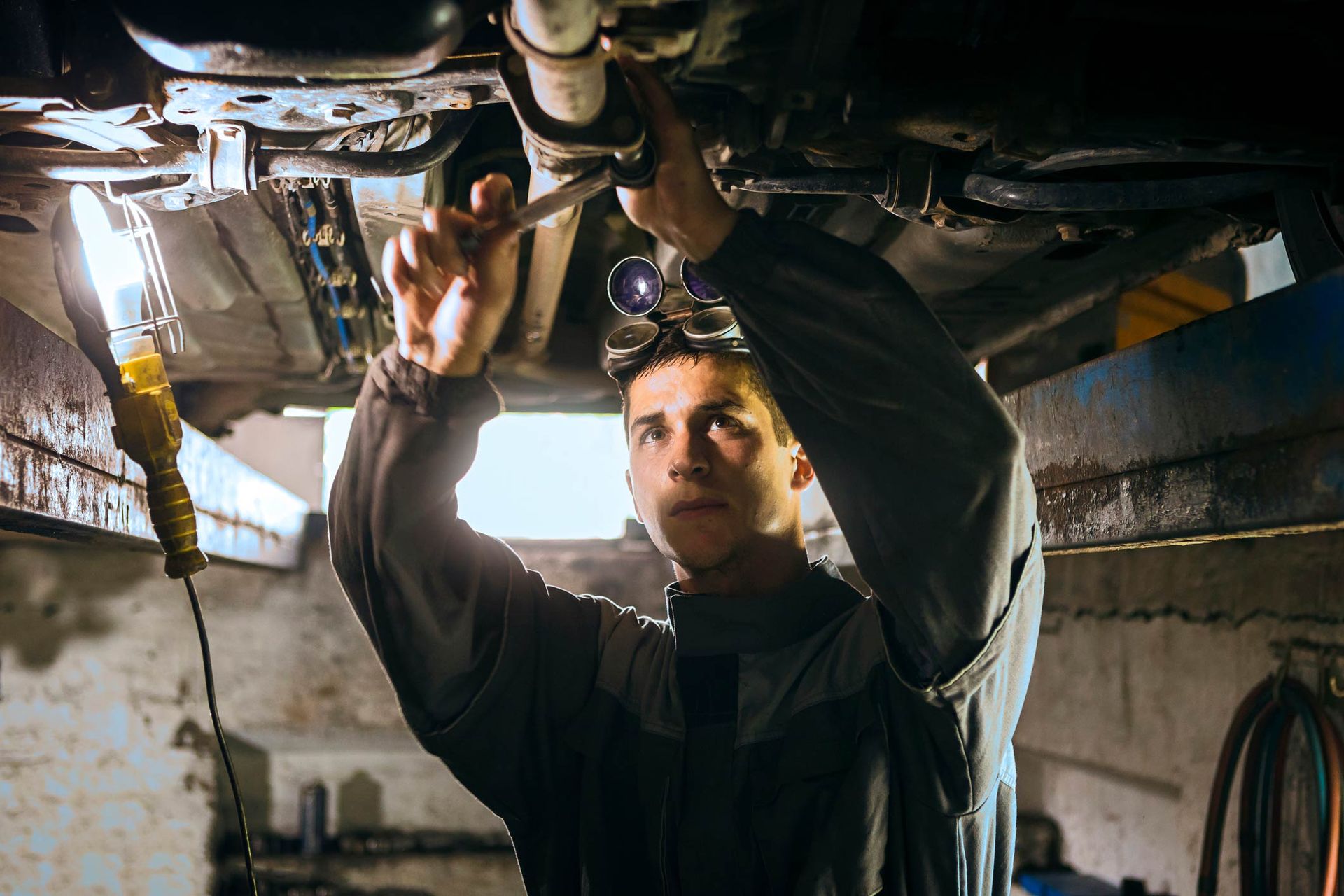 Auto Mechanic Working — Wellington, NZ — City Centre Motors