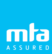 The mta assured logo is on a blue background - Porirua City Centre, WLG - City Centre Motors