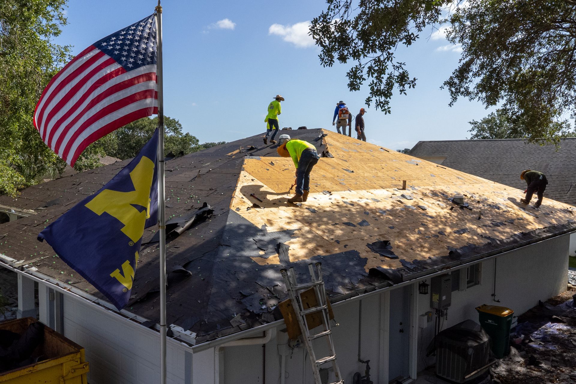 Asphalt shingle roof repair services in Palm Bay, FL
