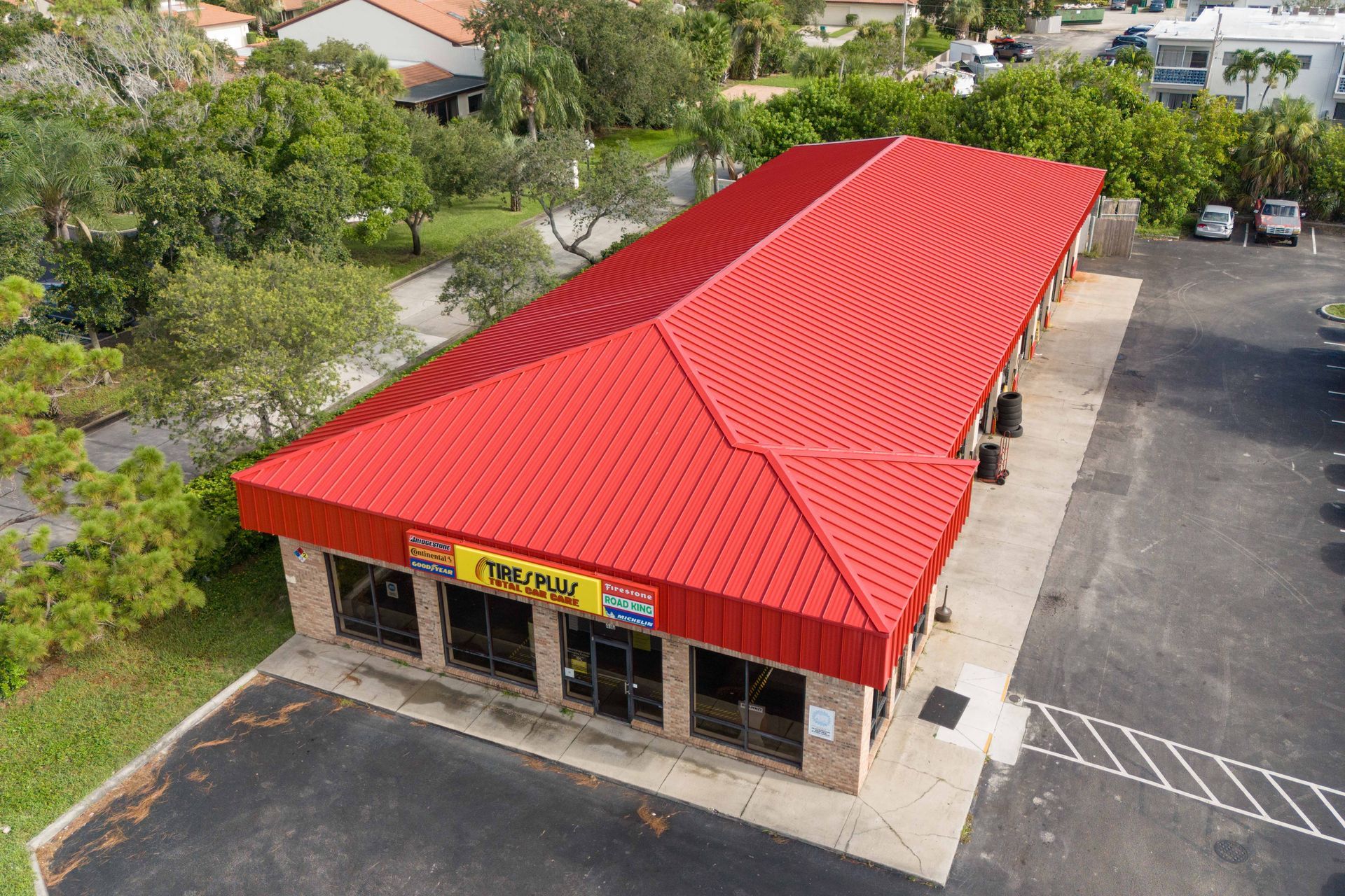 Commercial metal roofing installation Melbourne Florid