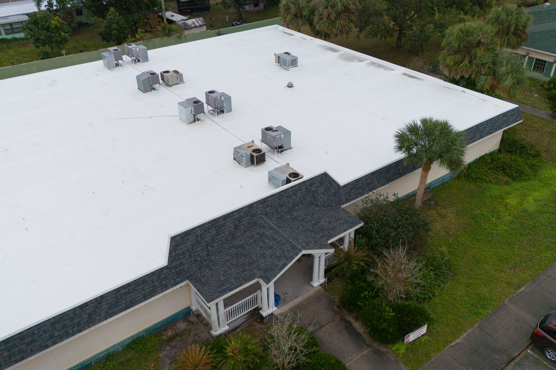 Commercial TPO roofing service in Melbourne, FL