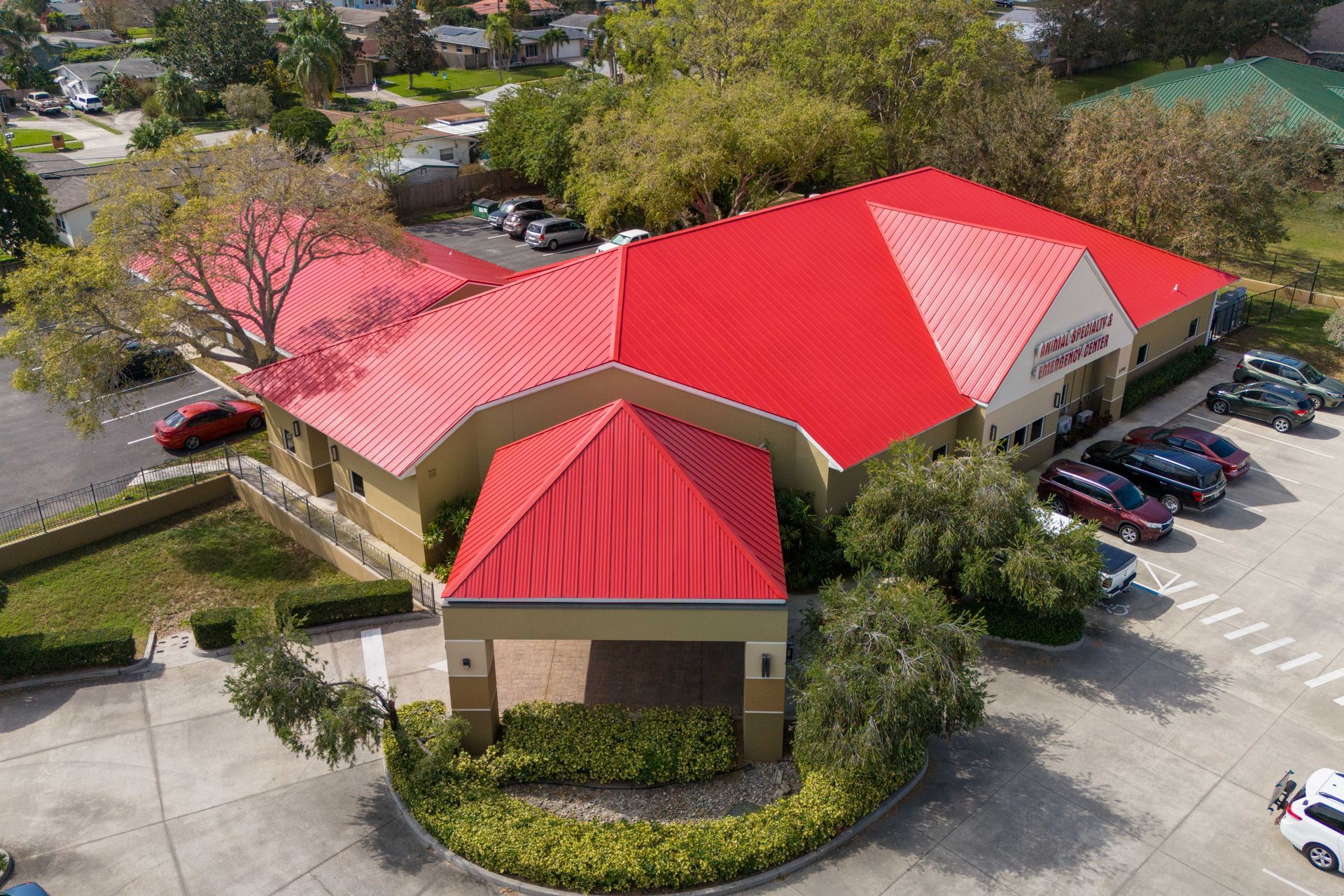 Commercial metal roofing installation Melbourne Florida