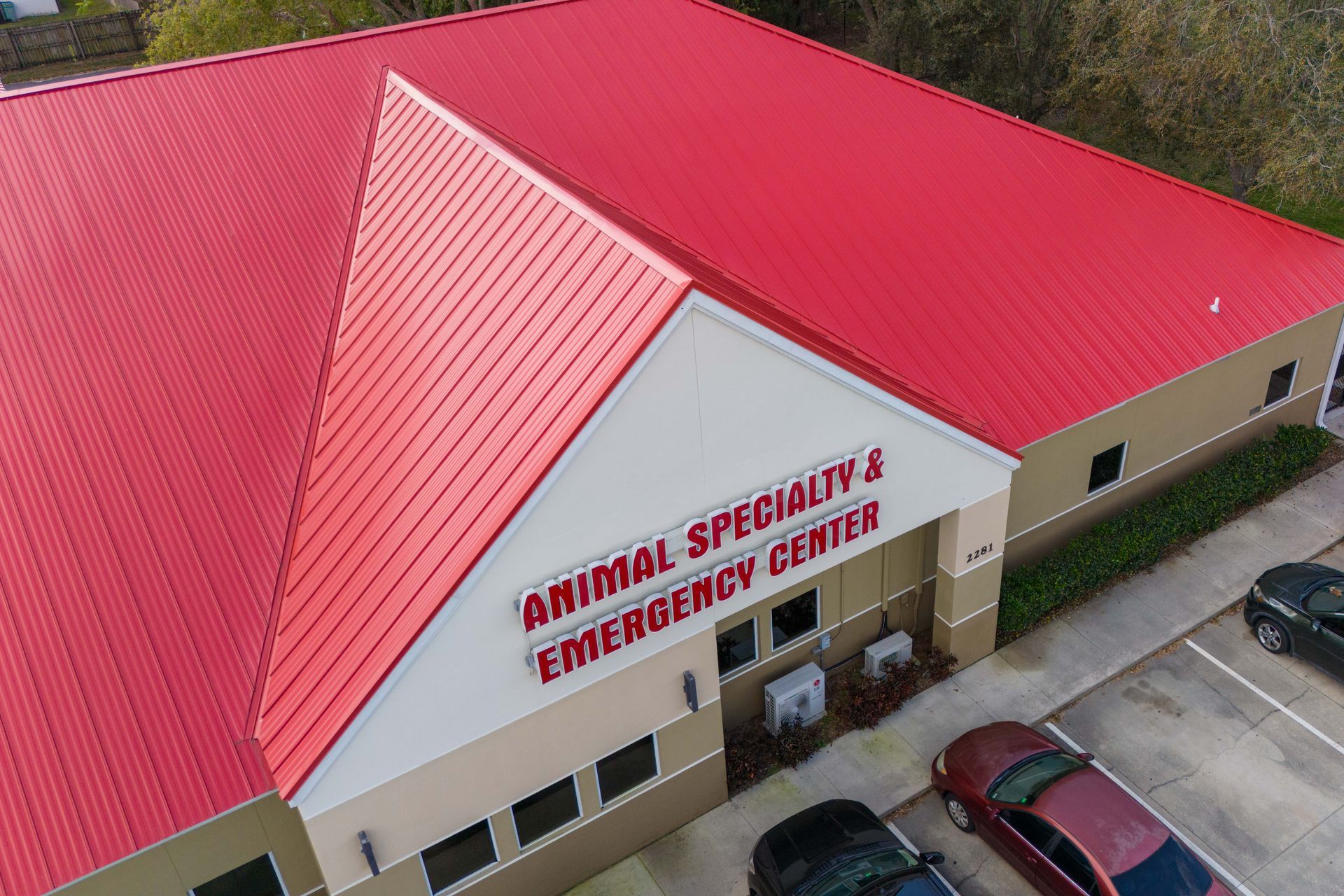 Commercial metal roof installation in Melbourne, FL
