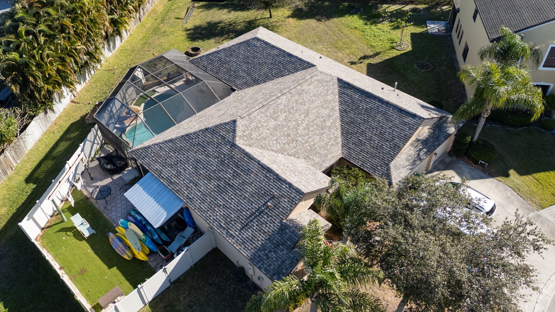 Shingle residential roofing services in Melbourne, FL