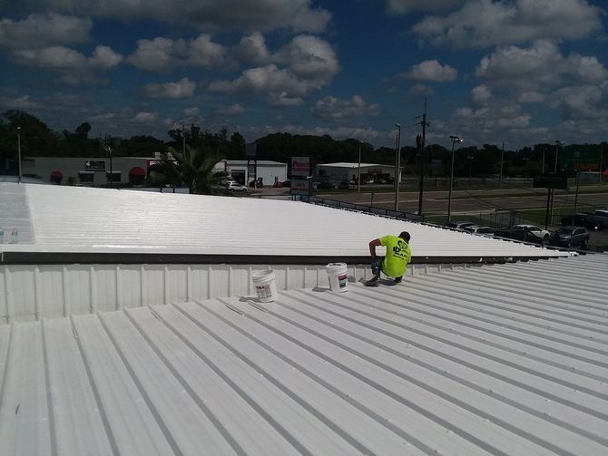 Duro-last roofing services for commercial building in Melbourne, FL