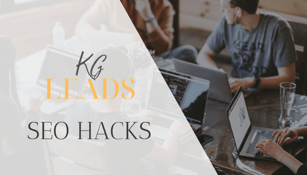 KG Leads newsletter signup for SEO tips, digital marketing strategies, and business updates
