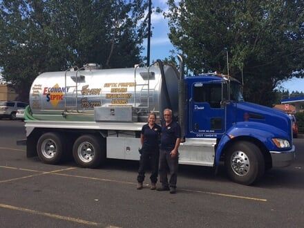 Septic Pumping — Rochester, WA — Economy Septic & Construction Inc