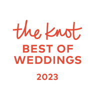 the knot best of weddings logo for 2023