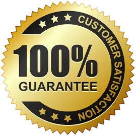 100% Customer Satisfaction Guarentee