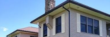Professionally installed rain gutters in Vermont by SNJ Seamless Rain Gutters