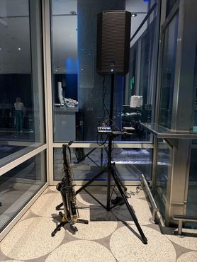Cocktail Hour Setup