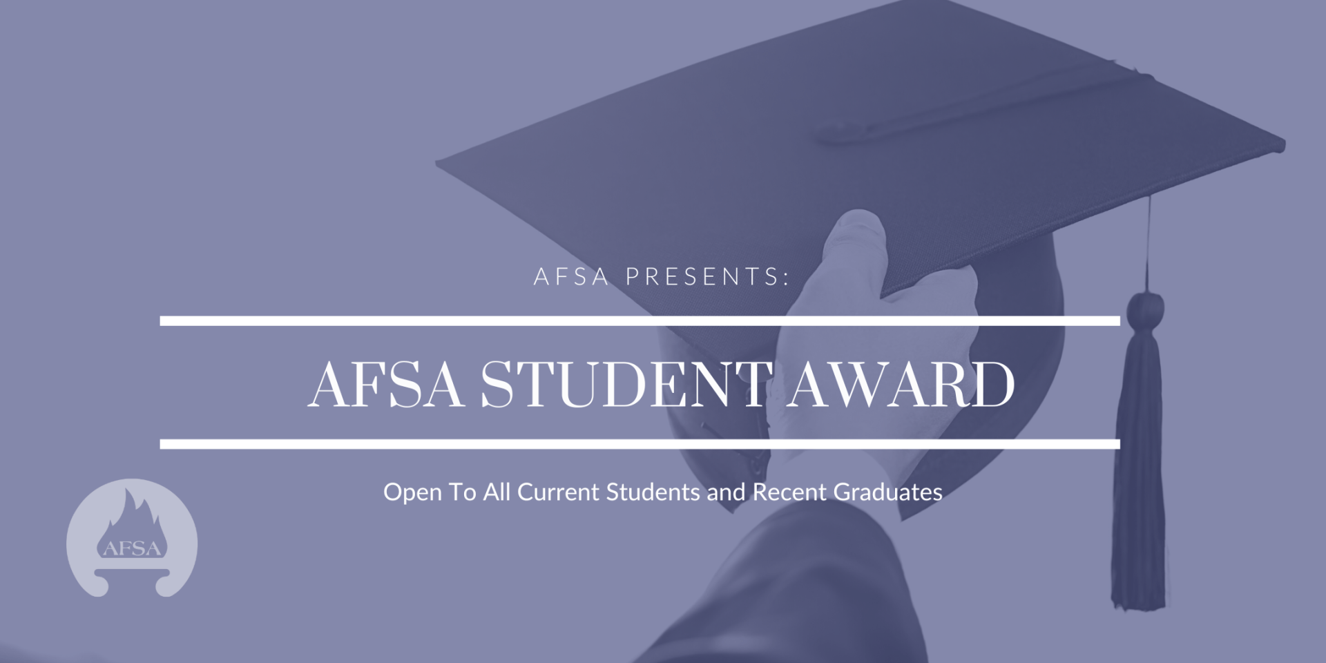 AFSA 2024 Student Award applications are now open!