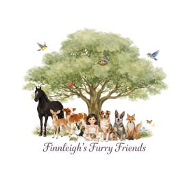 Finnleigh's Furry Friends Logo