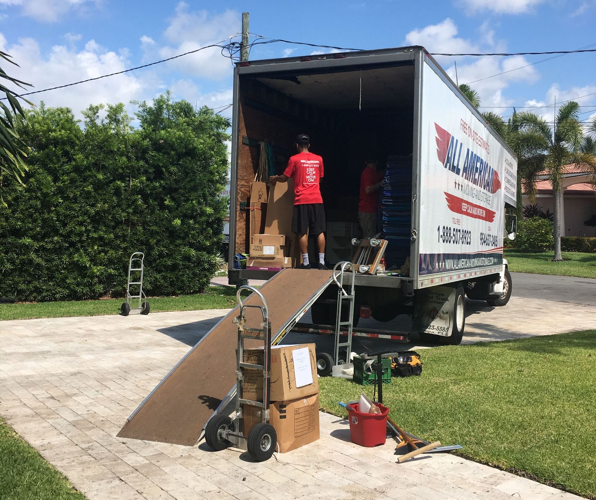 all american moving services in Weston Florida 