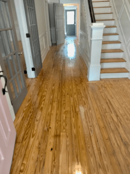 Hallway with Wood Flooring — St. Petersburg, FL — Floor Sanding SRQ