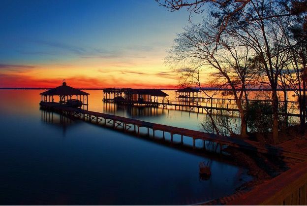 Sunset at Lake Waccamaw