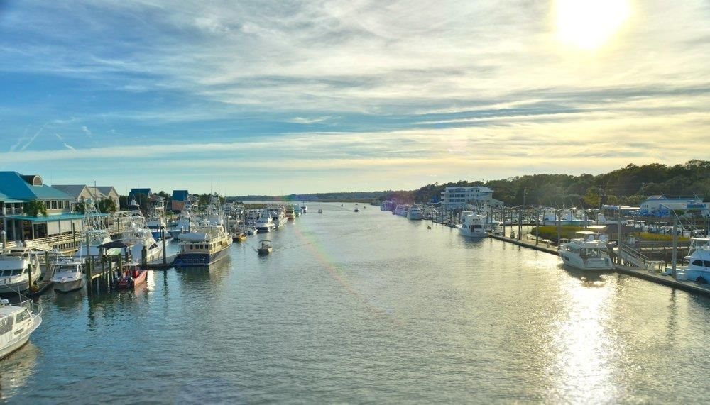 The Intracoastal waterway can be explored