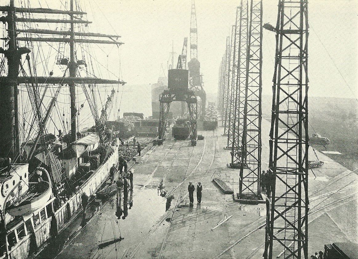 Wilmington Marine Terminal in the 1920s