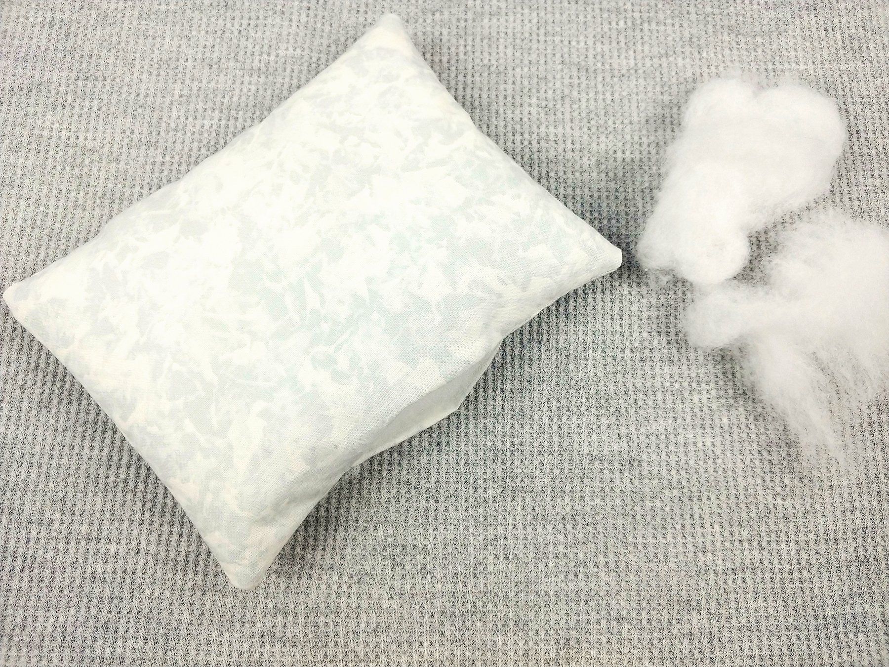 stuffed pillow form for yarnsketch pillow