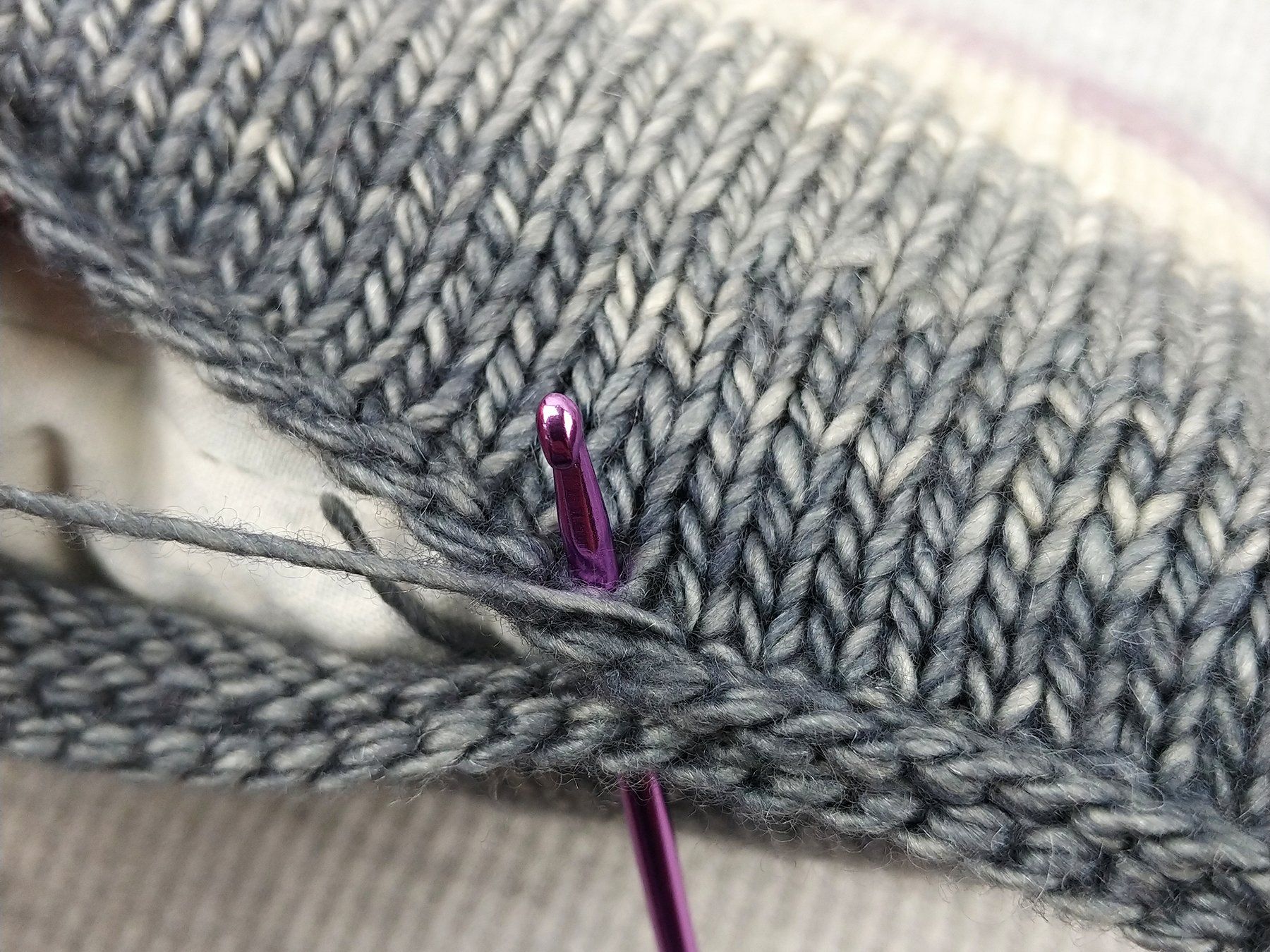 crochet slip stitch closing yarnsketch pillow