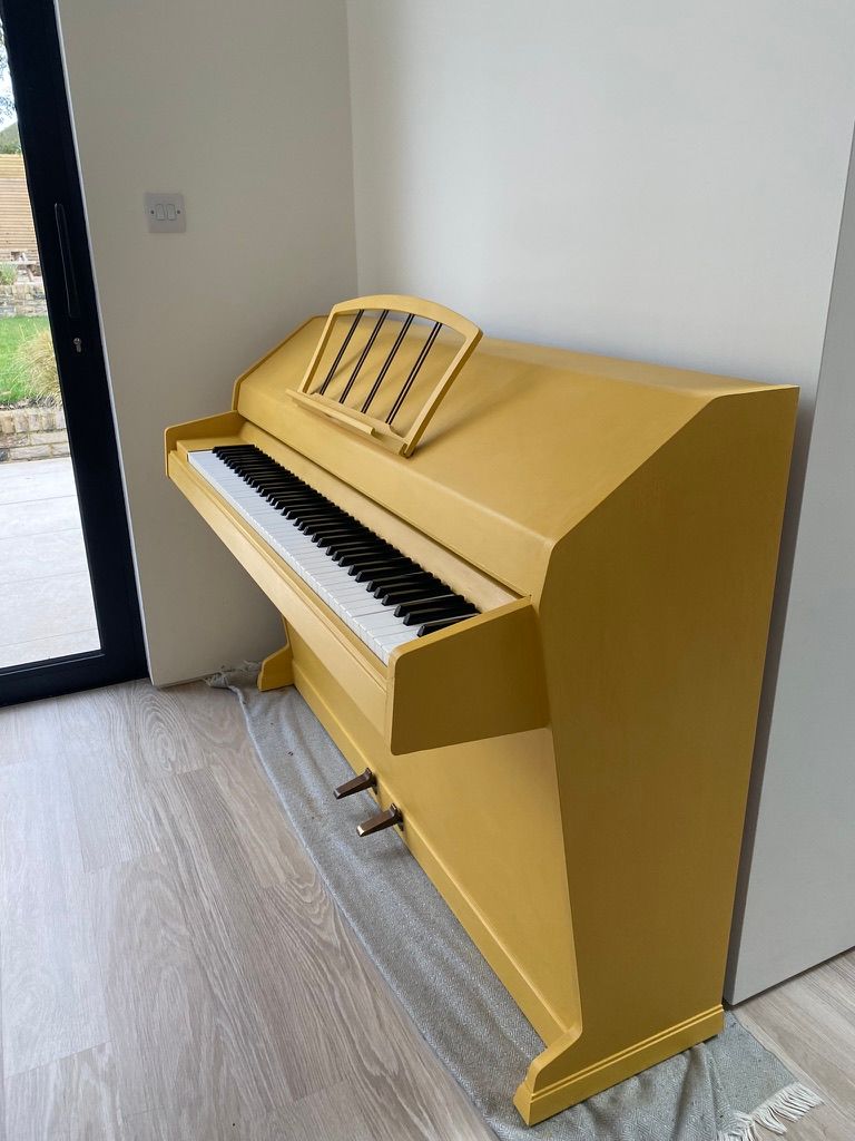 painted piano