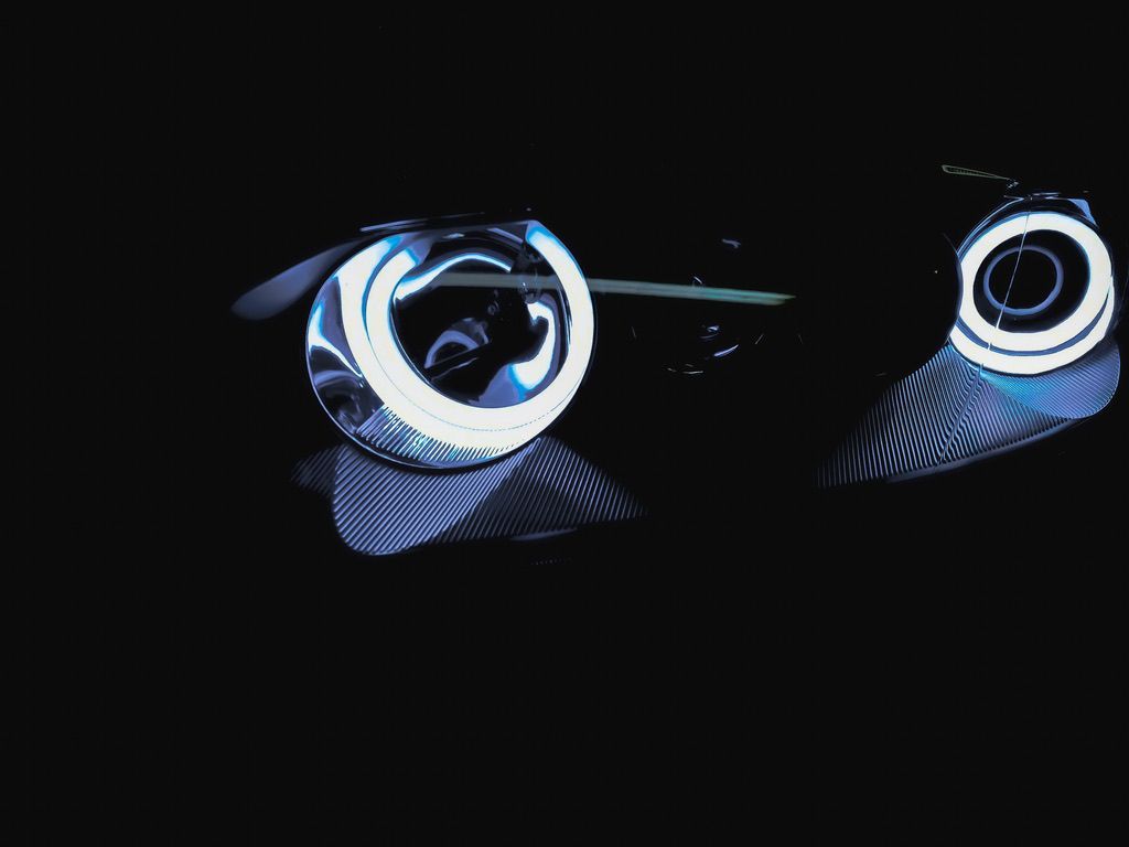 Honda - Switchback Dual Halos, Gloss Black