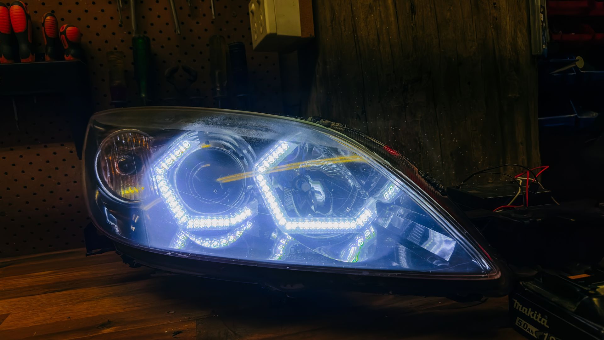 Mazda MPS - Switchback Dual Hex Halos, Gloss Black