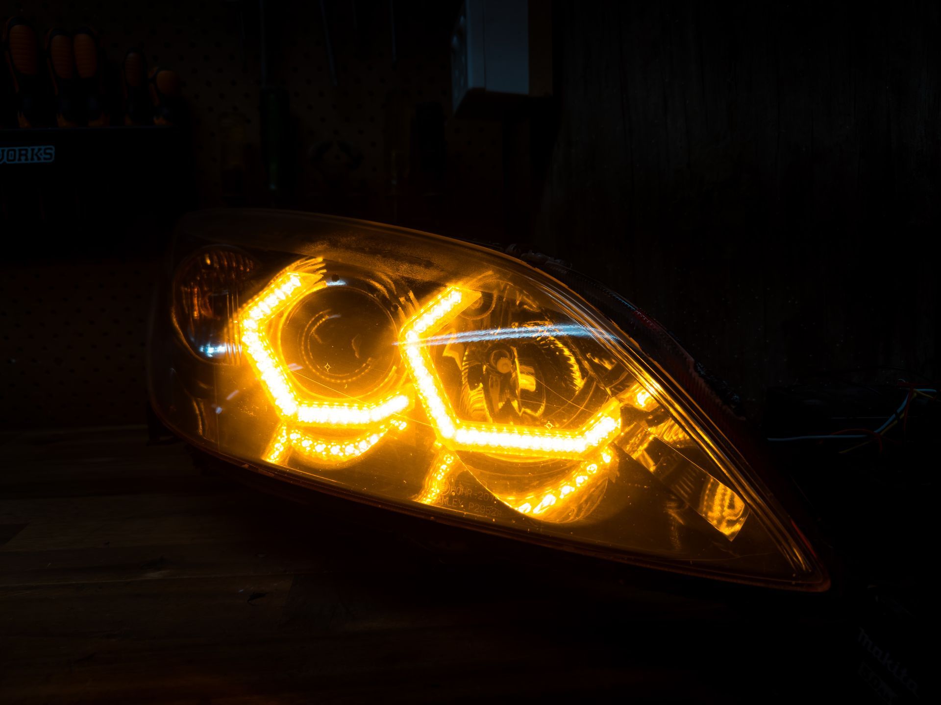 Mazda MPS - Switchback Dual Hex Halos, Gloss Black