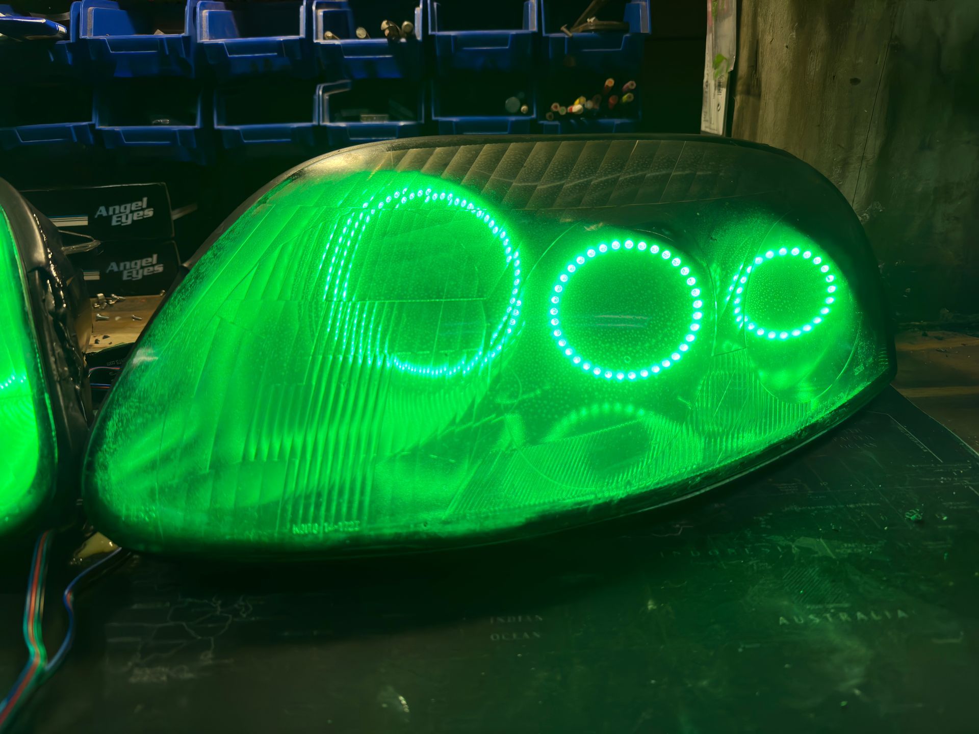 Toyota Supra - RGB Halos, Gloss Black