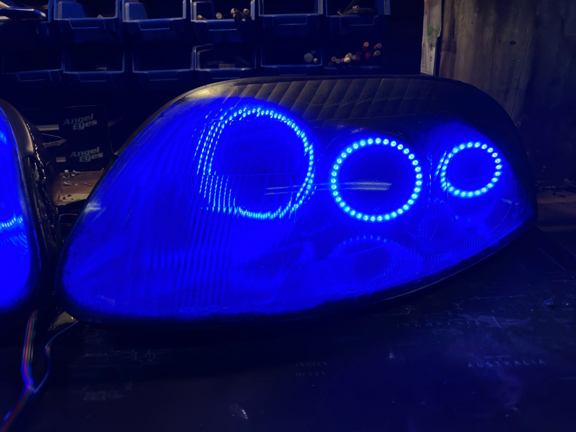 Toyota Supra - RGB Halos, Gloss Black