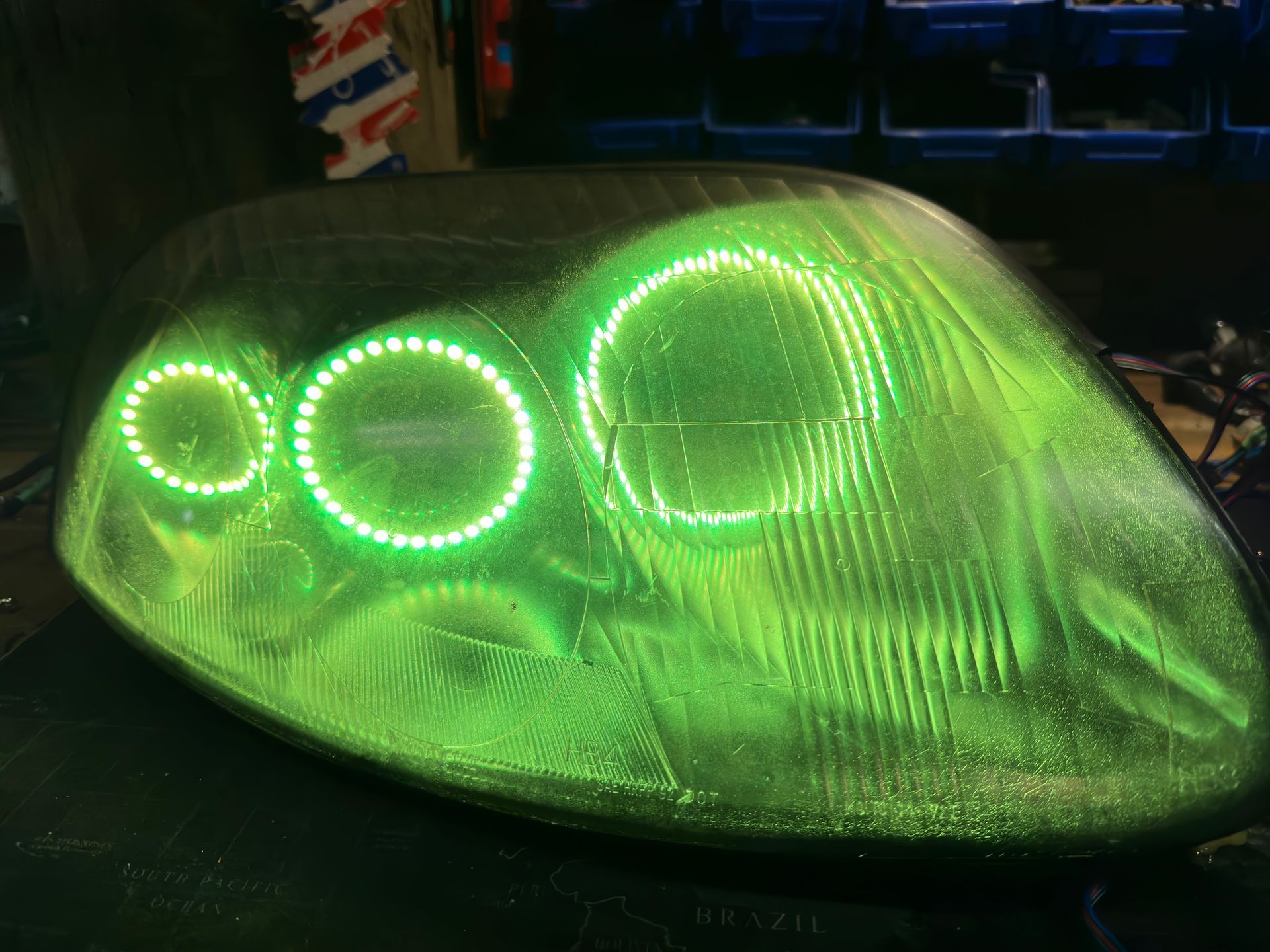 Toyota Supra - RGB Halos, Gloss Black