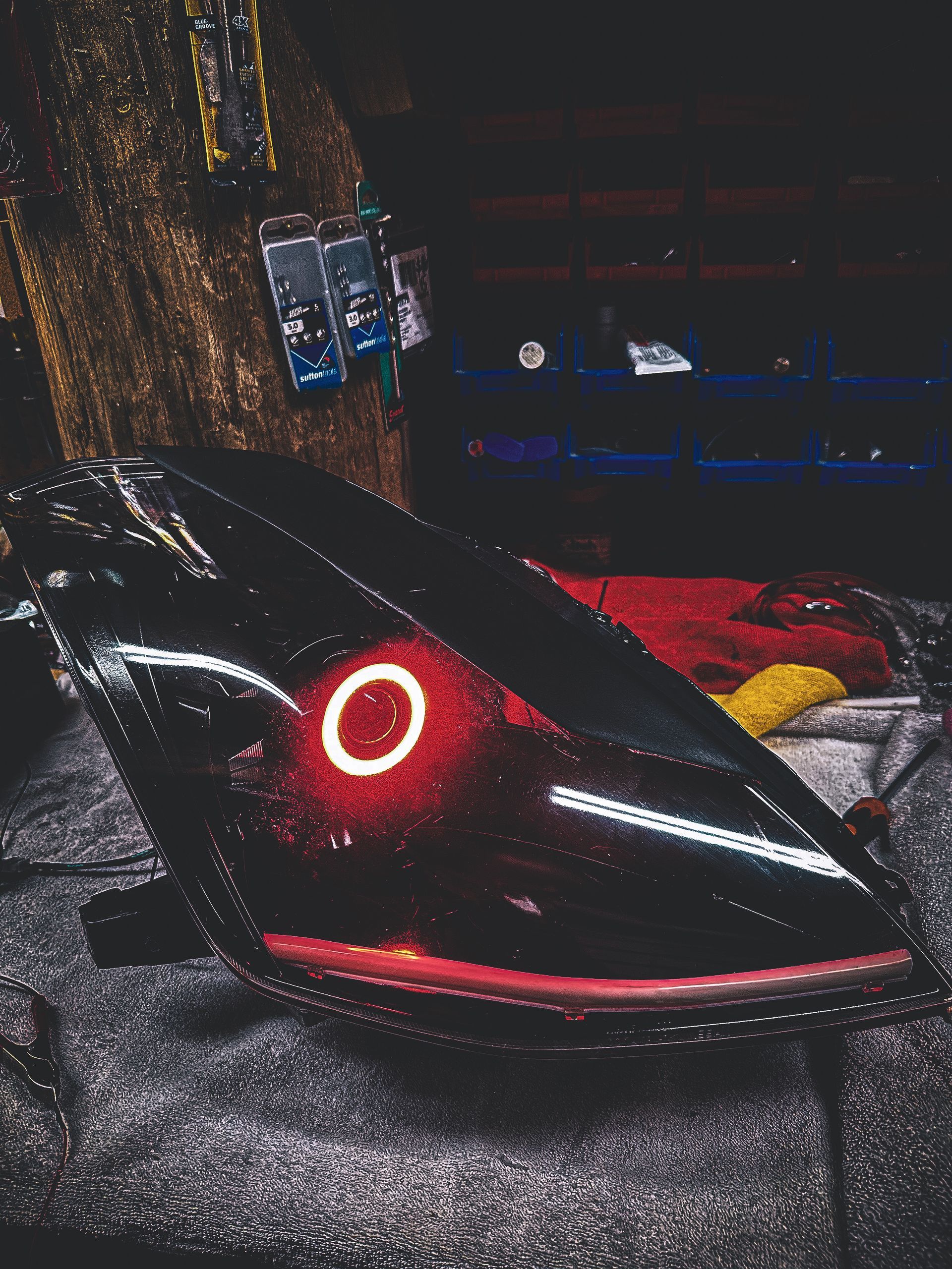 Nissan 350z (Pre-Facelift) - RGB Halos, Gloss Black