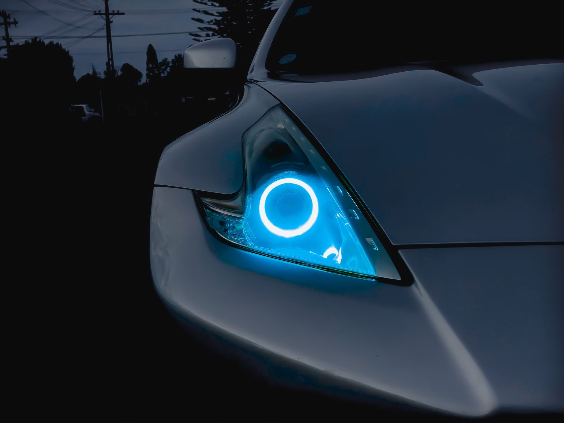 Nissan 370z - RGB Halos, Gloss Black