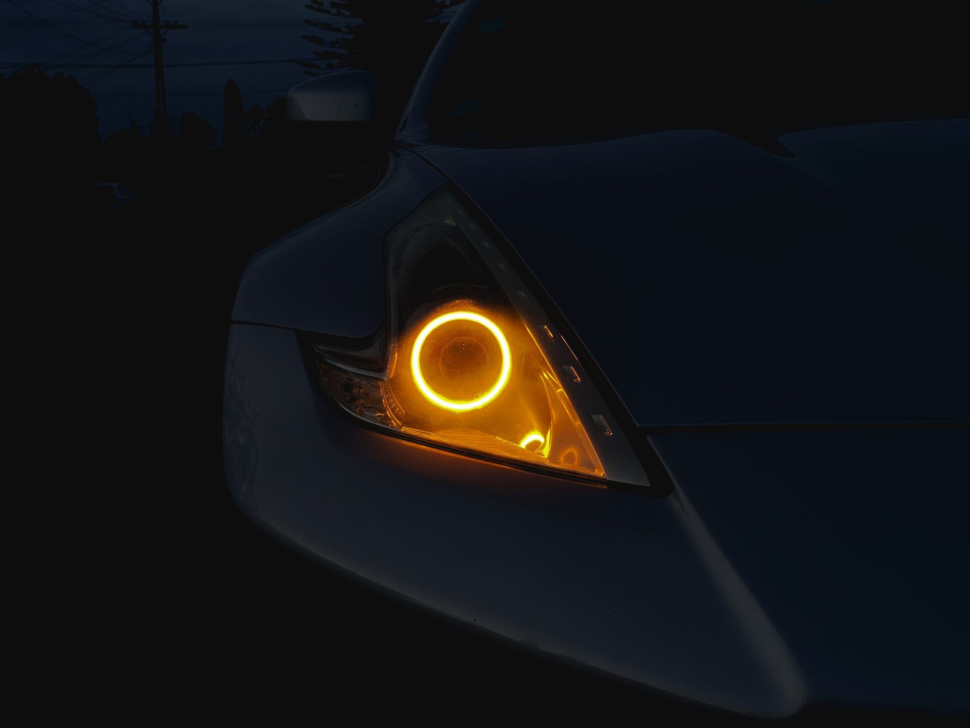 Nissan 370z - RGB Halos, Gloss Black