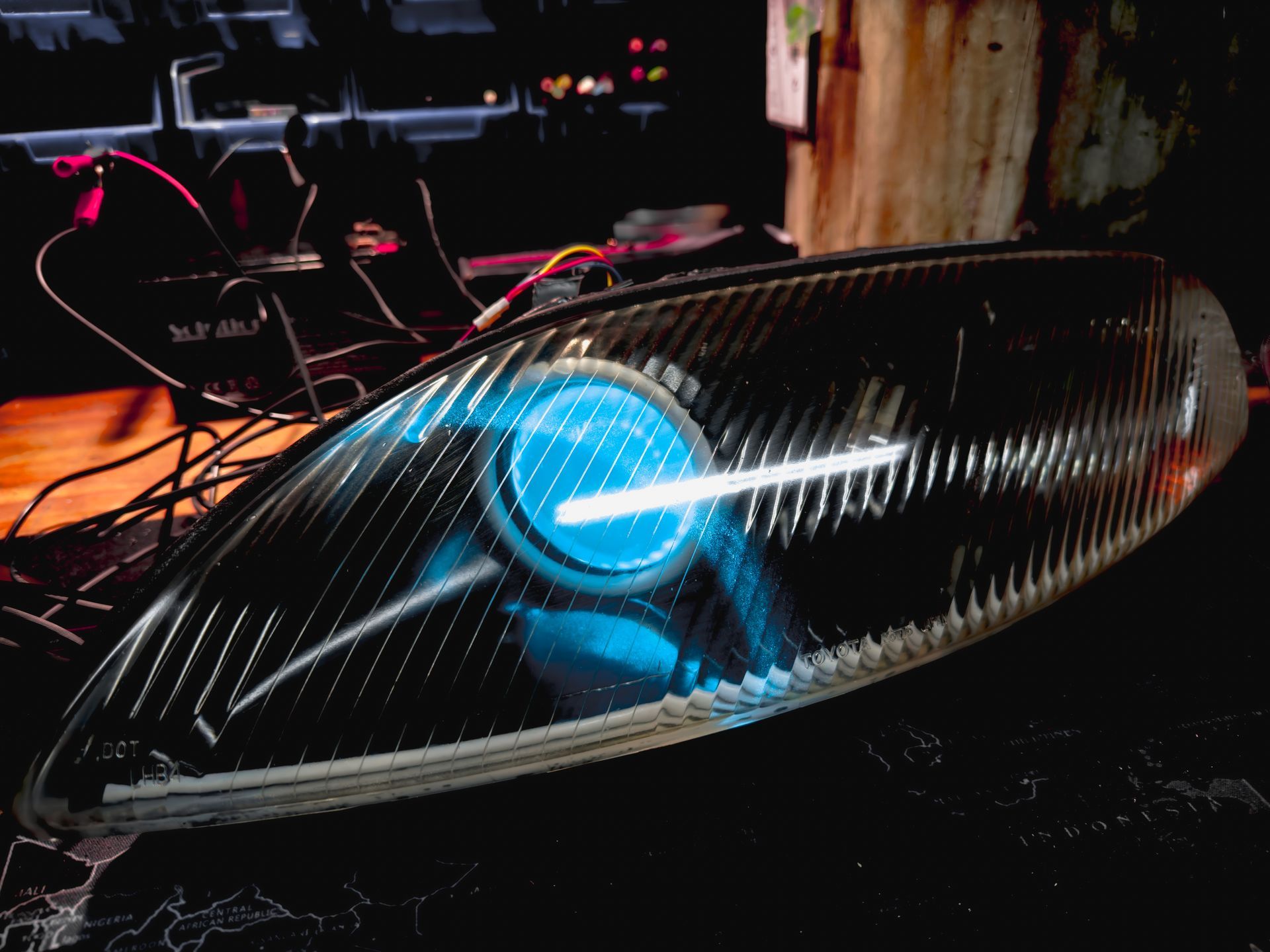 Toyota Soarer - RGB Halos, RGB Strip, Gloss Black