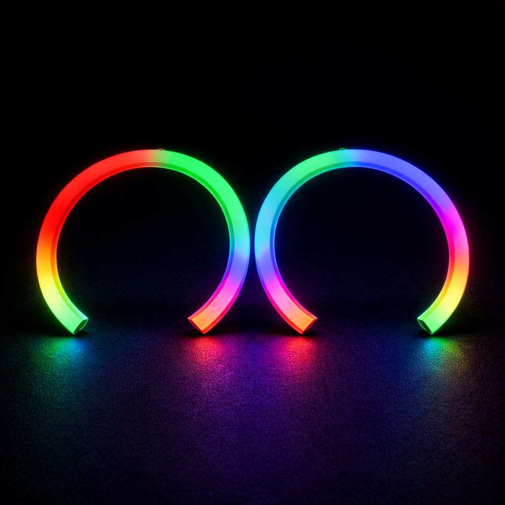 Semi-Circle Halos  RGB ProfilePrism