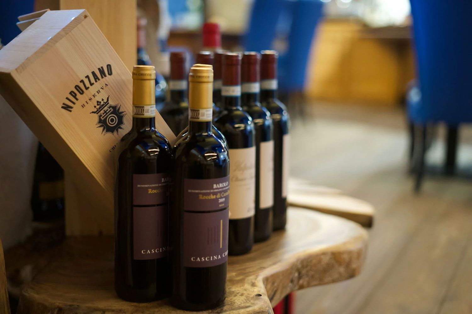 ampia scelta di vini