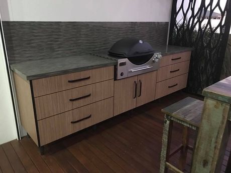 Outdoor Kitchens — Master Cabinets form Cabinet Makers in Bundaberg, QLD