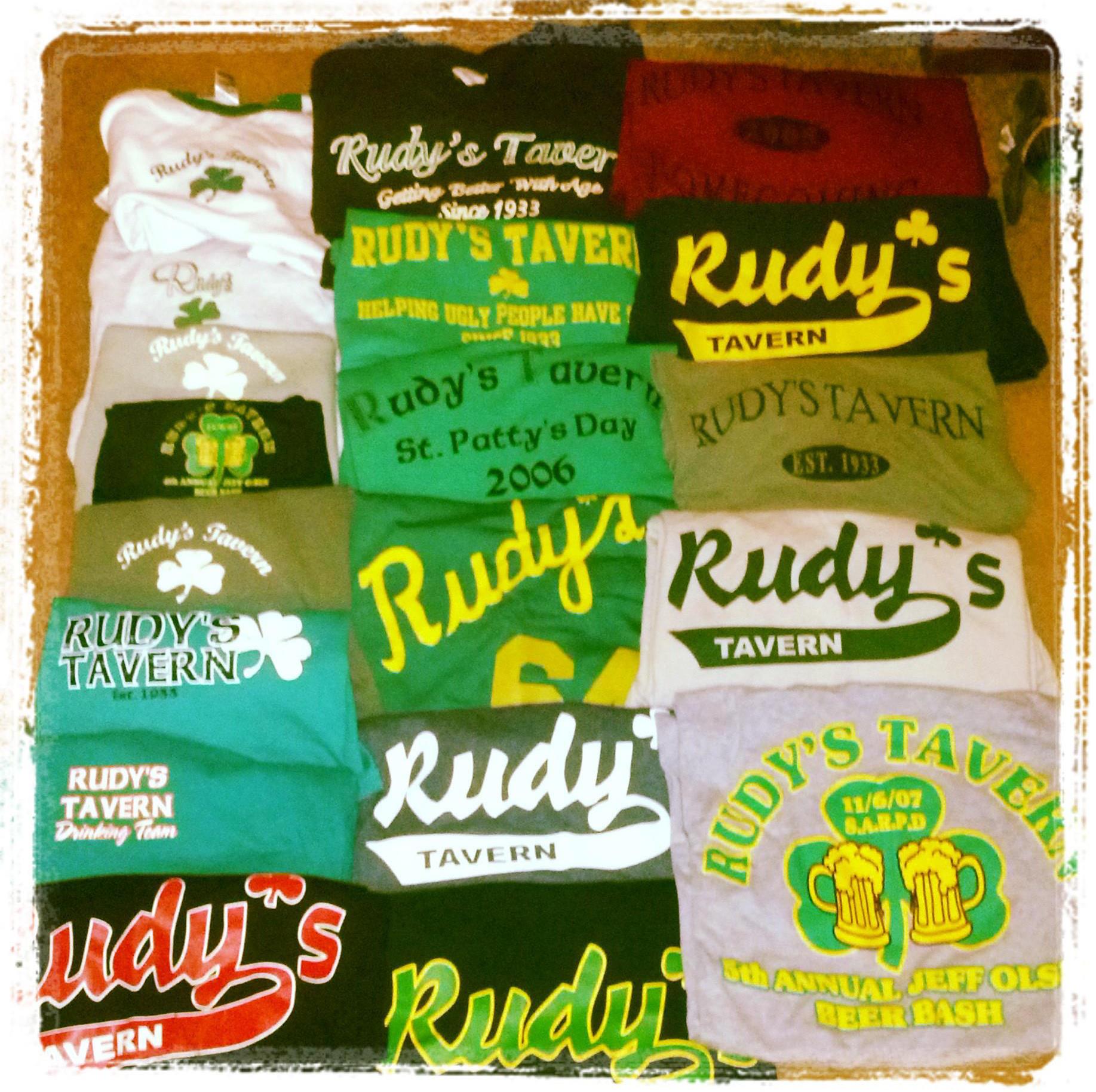 Rudy's Tavern, shirts