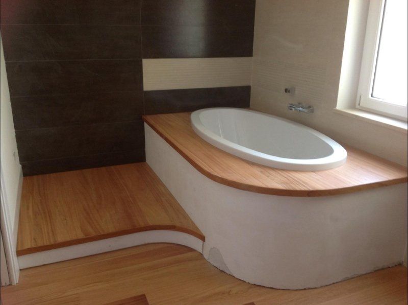 rivestimenti in legno per bagno