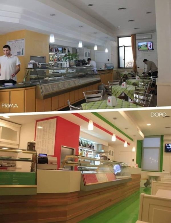 lavori presso pizzeria