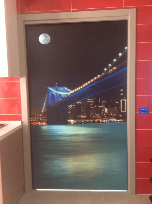 porte per interni in vetro