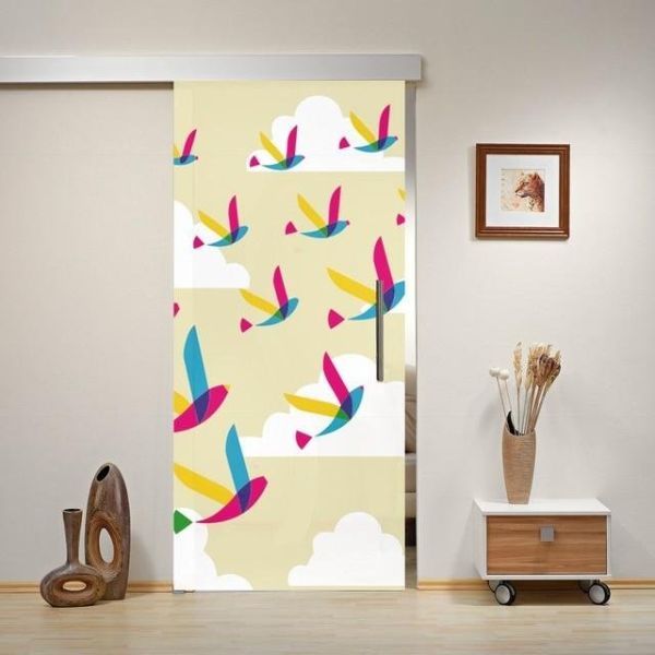 decorazioni su vetro e legno