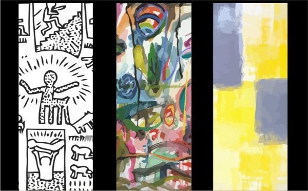 porte con decorazioni moderne